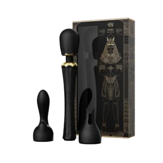 Вібромасажер з насадками Zalo — Kyro Wand Obsidian Black 19 Зображення Вібромасажер з насадками Zalo — Kyro Wand Obsidian Black