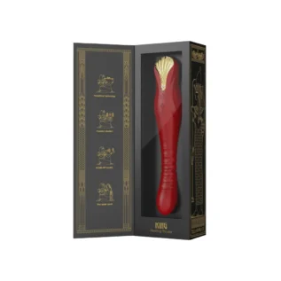 Смартвібратор-пульсатор Zalo — King Wine Red 24 Смартвібратор-пульсатор Zalo — King Wine Red - Зображення 11