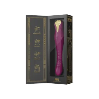 Зображення Смартвібратор-пульсатор Zalo — King Velvet Purple