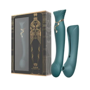 Смартвібратор 3в1 Zalo — Queen Jewel Green - Зображення 10
