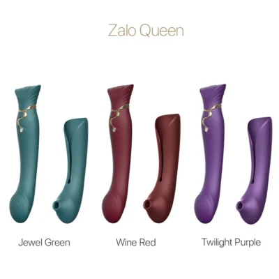 Смартвібратор 3в1 Zalo — Queen Jewel Green 21 Зображення Смартвібратор 3в1 Zalo — Queen Jewel Green