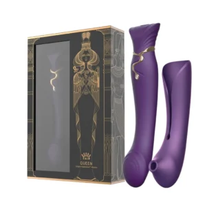 Смартвібратор 3в1 Zalo — Queen Twilight Purple - Зображення 10