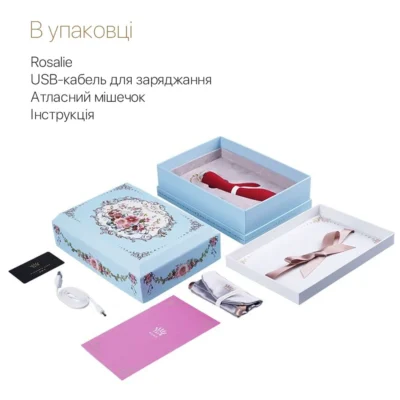 Зображення Смартвібратор-кролик Zalo — Rosalie Bright Red