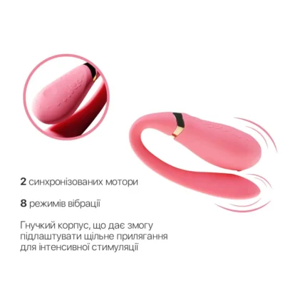 Зображення Смартвібратор для пар Zalo — Fanfan Rouge Pink