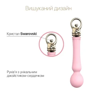 Вібромасажер із підігрівом Zalo Sweet Magic - Confidence Wand Fairy Pink 13 Зображення Вібромасажер із підігрівом Zalo Sweet Magic - Confidence Wand Fairy Pink