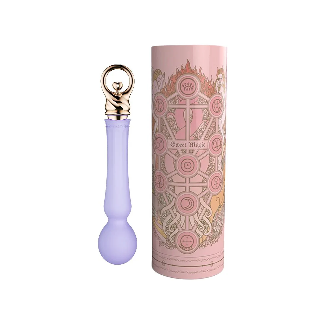 Вібромасажер із підігрівом Zalo Sweet Magic - Confidence Wand Fantasy Violet 11 Вібромасажер із підігрівом Zalo Sweet Magic - Confidence Wand Fantasy Violet - Зображення 9