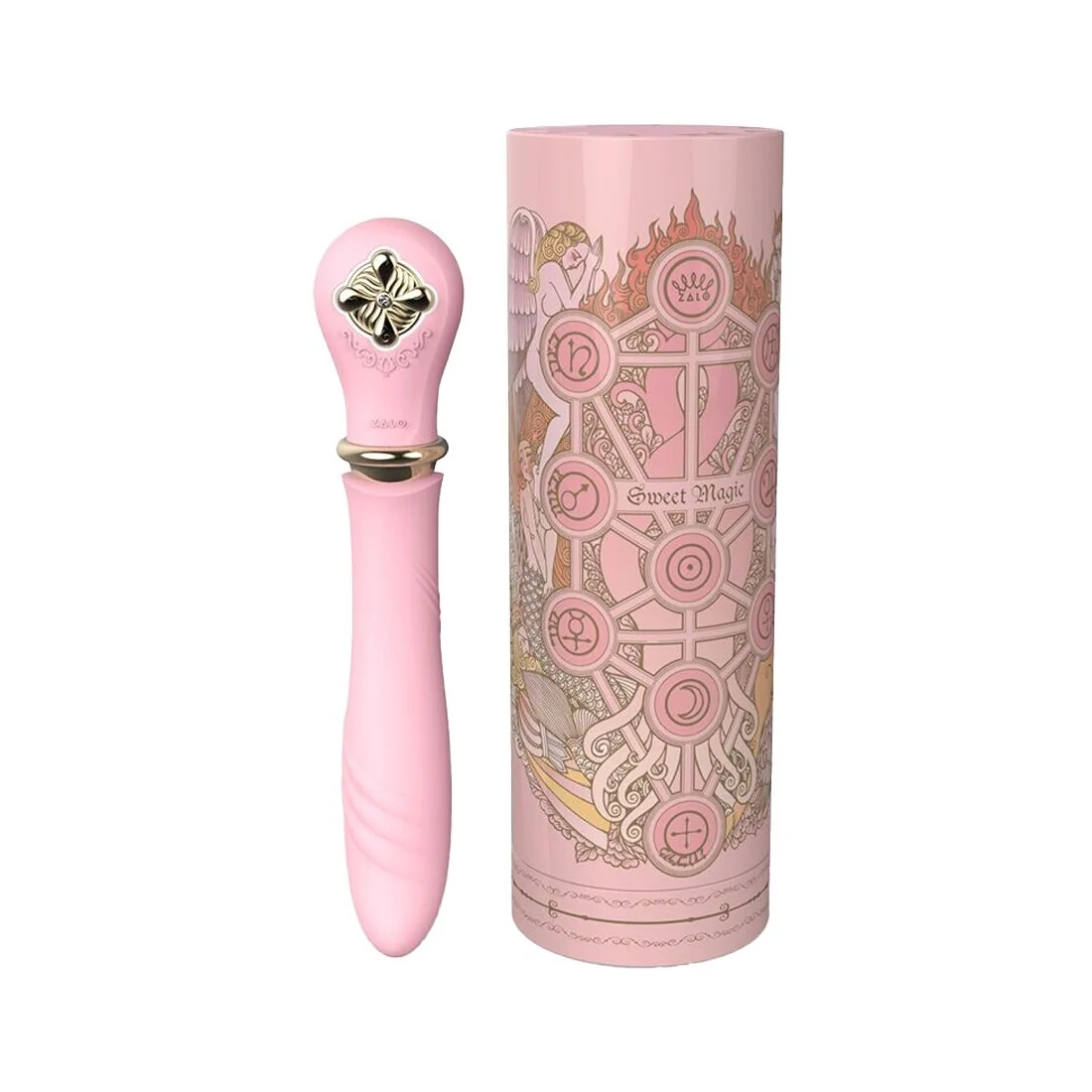 Пульсатор із підігрівом Zalo Sweet Magic - Desire Fairy Pink 11 Пульсатор із підігрівом Zalo Sweet Magic - Desire Fairy Pink - Зображення 9