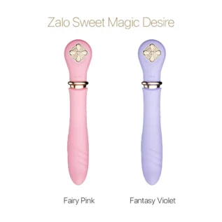 Пульсатор із підігрівом Zalo Sweet Magic - Desire Fantasy Violet 18 Зображення Пульсатор із підігрівом Zalo Sweet Magic - Desire Fantasy Violet