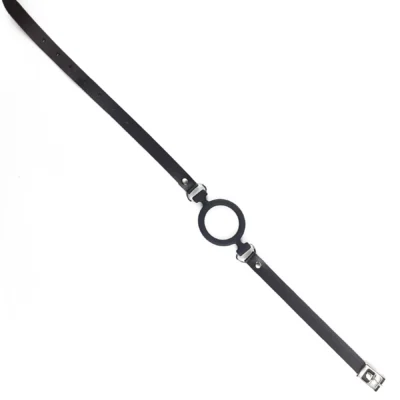 Кляп-розширювач силіконове кільце Art of Sex – Gag Ring чорний 8 Зображення Кляп-розширювач силіконове кільце Art of Sex – Gag Ring чорний