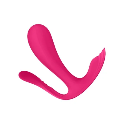 Alternative view of Подвійний смарт-вібратор у трусики Satisfyer Top Secret+ Pink