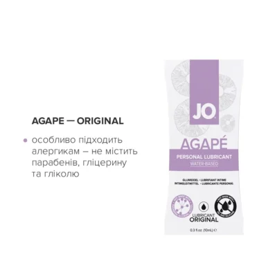 Alternative view of Набір змазок на водній основі JO Four Play 8х10ml