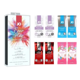 Набір змазок на водній основі JO Four Play 8х10ml