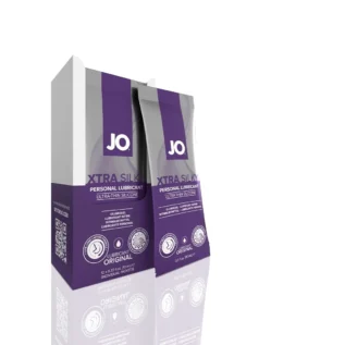 Набір лубрикантів Foil Display Box JO Xtra Silky Silicone 12x10ml