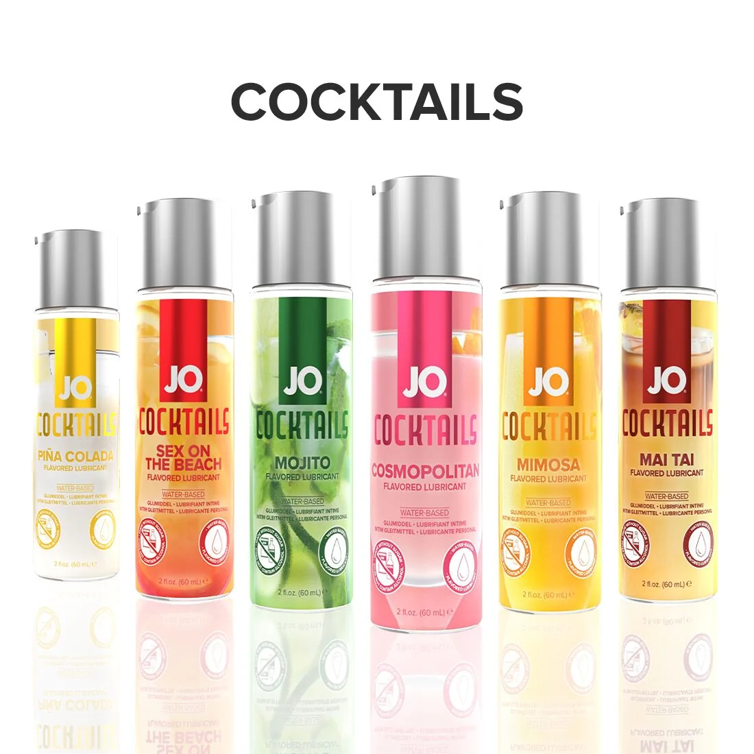 Лубрикант на водній основі JO Cocktails Mimosa 60ml 8 Лубрикант на водній основі JO Cocktails Mimosa 60ml - Зображення 6