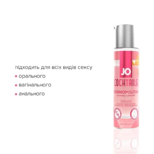 Лубрикант на водній основі JO Cocktails Cosmopolitan 60ml 11 Зображення Лубрикант на водній основі JO Cocktails Cosmopolitan 60ml