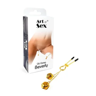 Затискач для клітора з бубонцями Art of Sex - Beverly clit clamp 10 Зображення Затискач для клітора з бубонцями Art of Sex - Beverly clit clamp