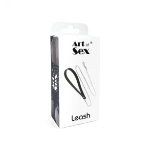Повідець на ланцюжку із натуральної шкіри Art of Sex - Leash 11 Повідець на ланцюжку із натуральної шкіри Art of Sex - Leash - Зображення 5