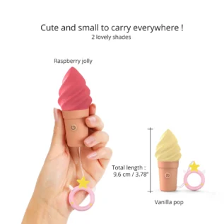 Вібратор-морозиво Love To Love CAND'ICE — RASPBERRY JOLLY 9 Зображення Вібратор-морозиво Love To Love CAND'ICE — RASPBERRY JOLLY