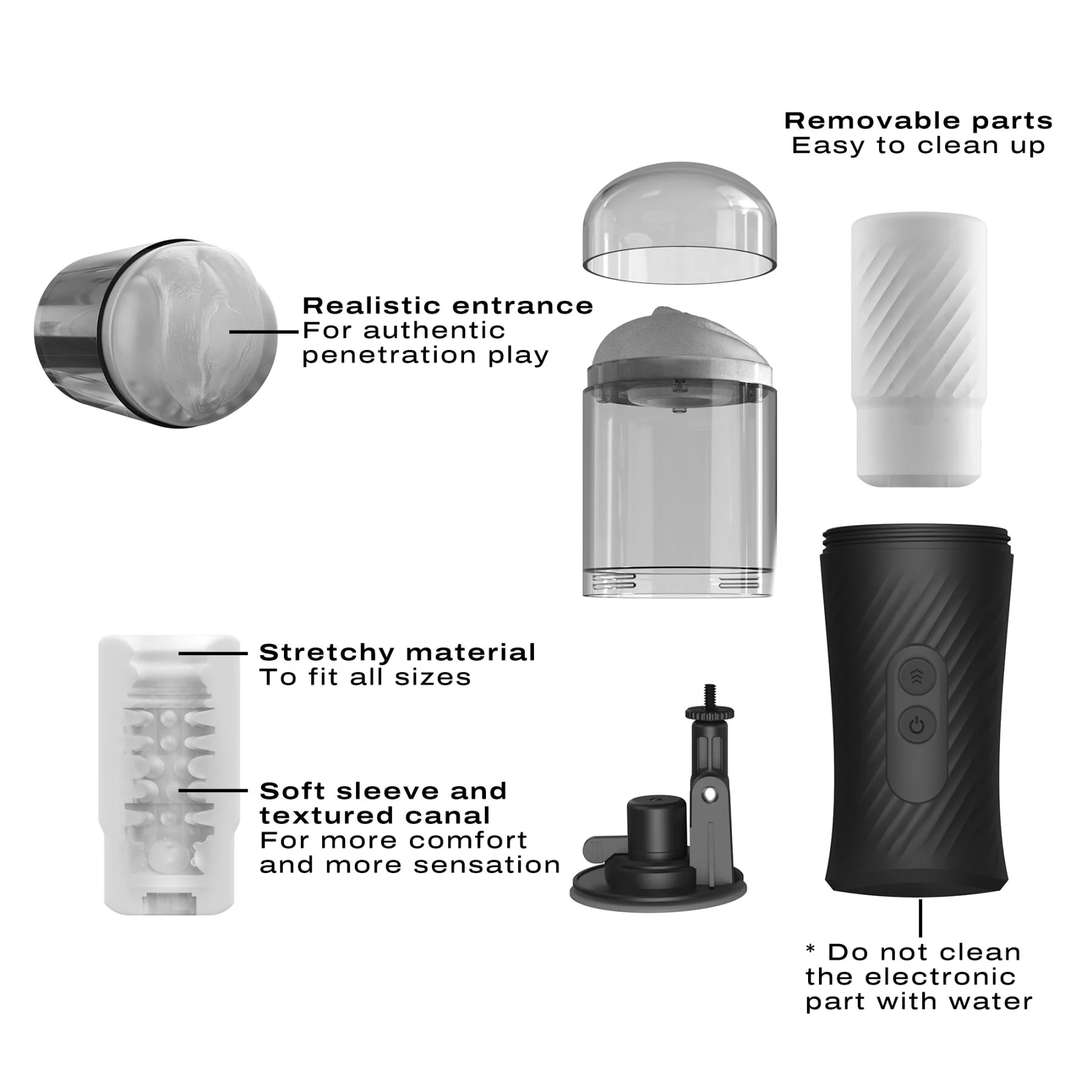 Автоматичний мастурбатор Dorcel THRUST BLOW 7 Автоматичний мастурбатор Dorcel THRUST BLOW - Зображення 5