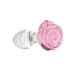 Alternative view of Скляна анальна пробка Pillow Talk Rosy Luxurious Glass Anal Plug