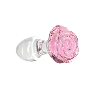 Alternative view of Скляна анальна пробка Pillow Talk Rosy Luxurious Glass Anal Plug