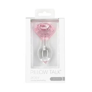 Скляна анальна пробка Pillow Talk Rosy Luxurious Glass Anal Plug 13 Зображення Скляна анальна пробка Pillow Talk Rosy Luxurious Glass Anal Plug