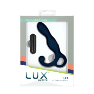 Масажер простати Lux Active LX1 Anal Trainer 5.75″, Dark Blue 11 Масажер простати Lux Active LX1 Anal Trainer 5.75″, Dark Blue - Зображення 4