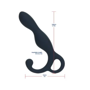 Масажер простати Lux Active LX1 Anal Trainer 5.75″, Dark Blue 10 Масажер простати Lux Active LX1 Anal Trainer 5.75″, Dark Blue - Зображення 3