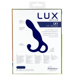 Масажер простати Lux Active LX1 Anal Trainer 5.75″, Dark Blue 12 Масажер простати Lux Active LX1 Anal Trainer 5.75″, Dark Blue - Зображення 5