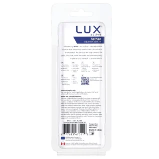 Зображення Ерекційне кільце-ласо LUX Active Tether Adjustable Silicone Cock Tie
