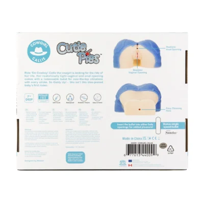 Зображення Мастурбатор-вагіна та попка Cutie Pies Cowgirl Callie Vagina&Ass Masturbator