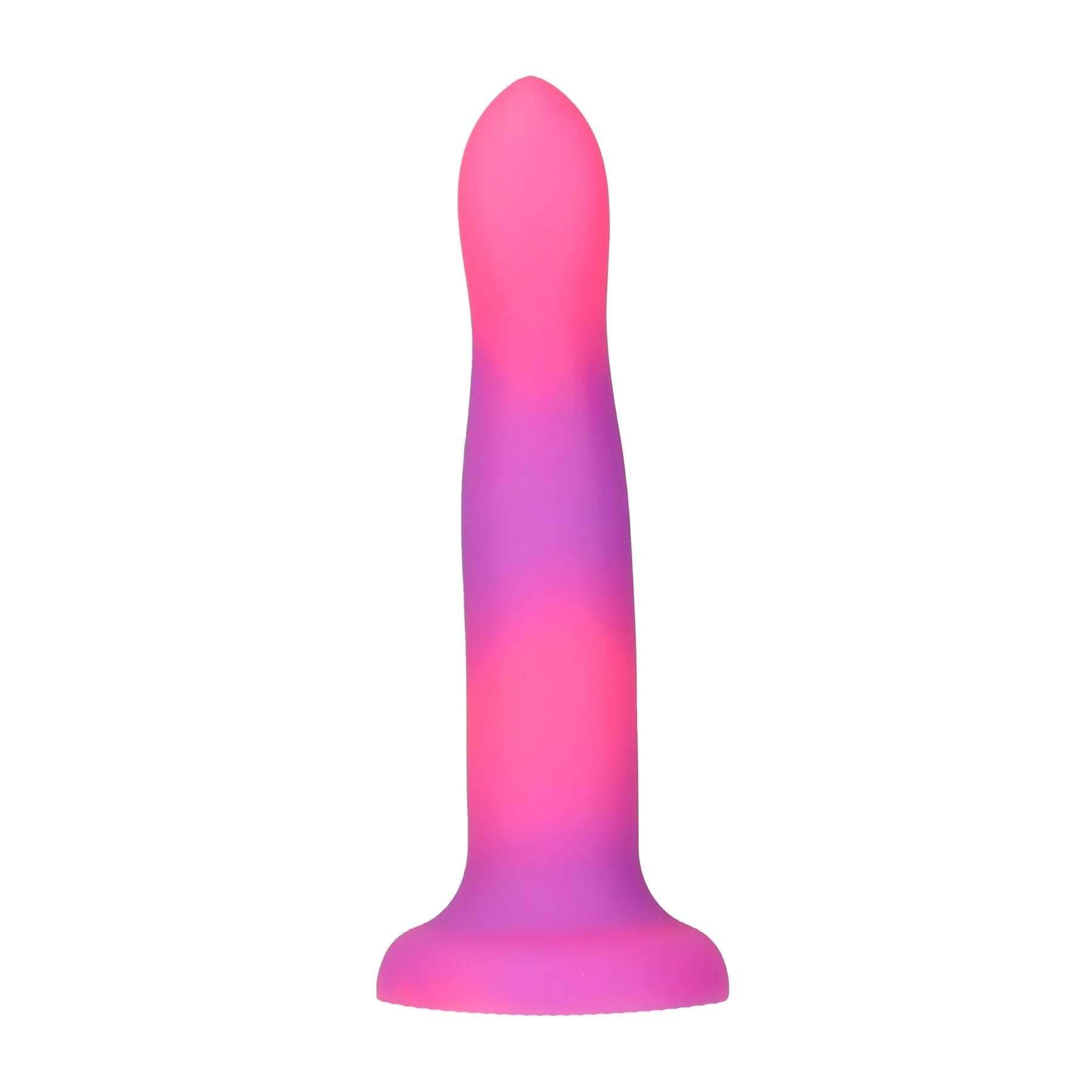 Фалоімітатор, що світиться в темряві, ADDICTION Rave 8″, Glow in the Dark Dildo Pink Purple 5 Фалоімітатор, що світиться в темряві, ADDICTION Rave 8″, Glow in the Dark Dildo Pink Purple - Зображення 3