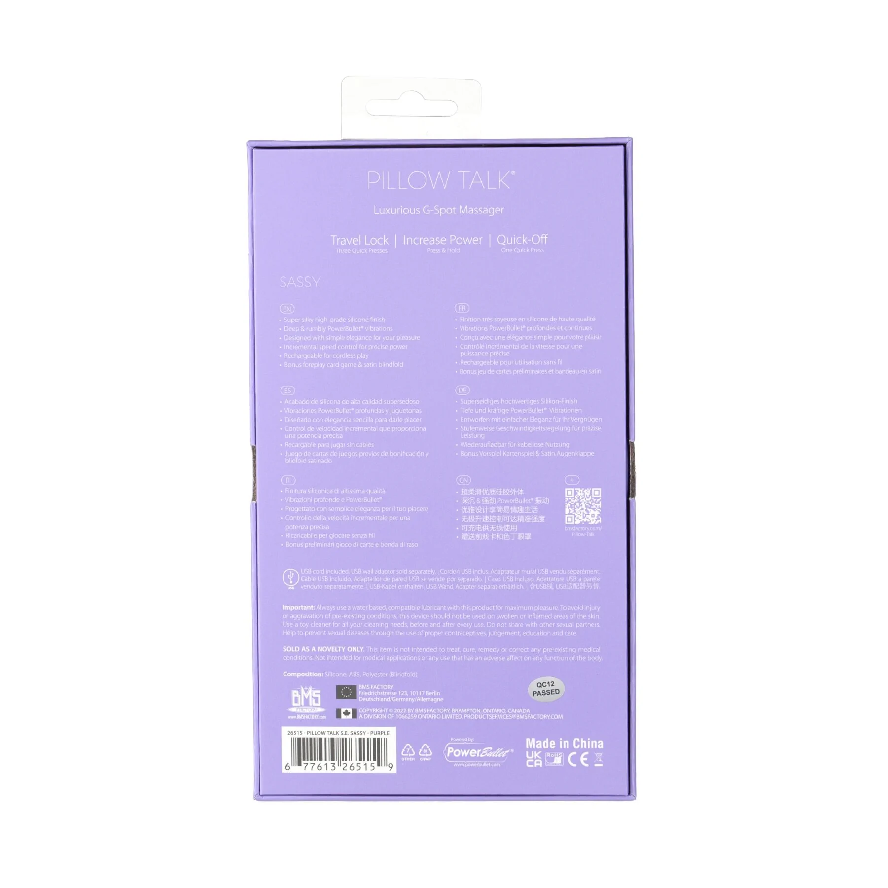 Розкішний вібратор Pillow Talk Sassy Purple Special Edition 12 Розкішний вібратор Pillow Talk Sassy Purple Special Edition - Зображення 10