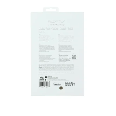 Зображення Розкішний кролик з ротацією та вібрацією Pillow Talk Lively Pink