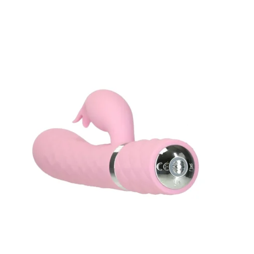 Розкішний кролик з ротацією та вібрацією Pillow Talk Lively Pink - Зображення 4