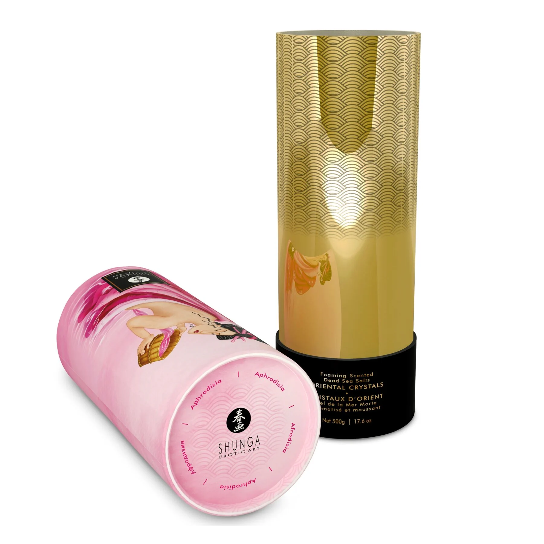 Пінлива сіль для ванни Shunga Dead Sea salt Oriental Crystals — Petal 500gm 4 Пінлива сіль для ванни Shunga Dead Sea salt Oriental Crystals — Petal 500gm - Зображення 2
