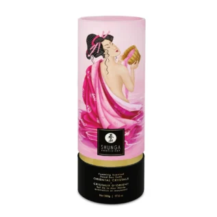 Пінлива сіль для ванни Shunga Dead Sea salt Oriental Crystals — Petal 500gm