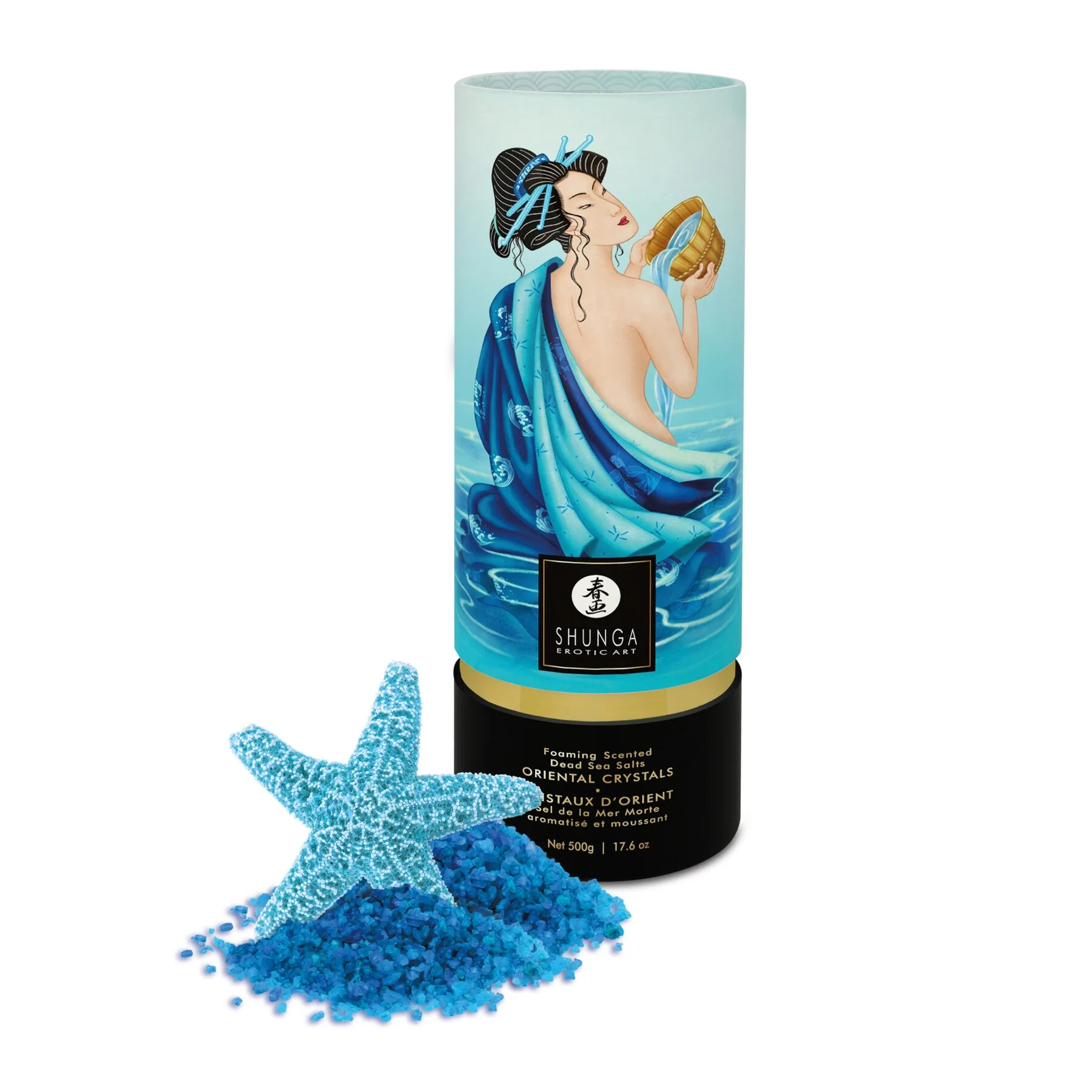 Пінлива сіль для ванни Shunga Dead Sea salt Oriental Crystals — Ocean Temptations 500gm 7 Пінлива сіль для ванни Shunga Dead Sea salt Oriental Crystals — Ocean Temptations 500gm - Зображення 5