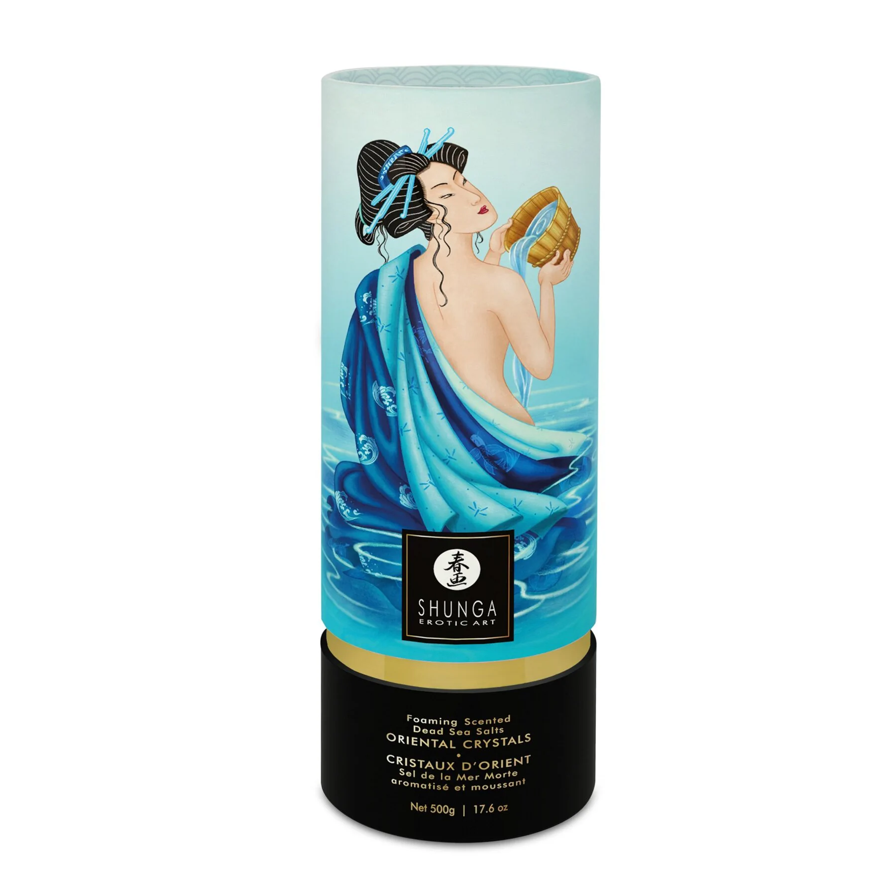 Пінлива сіль для ванни Shunga Dead Sea salt Oriental Crystals — Ocean Temptations 500gm 3 Пінлива сіль для ванни Shunga Dead Sea salt Oriental Crystals — Ocean Temptations 500gm