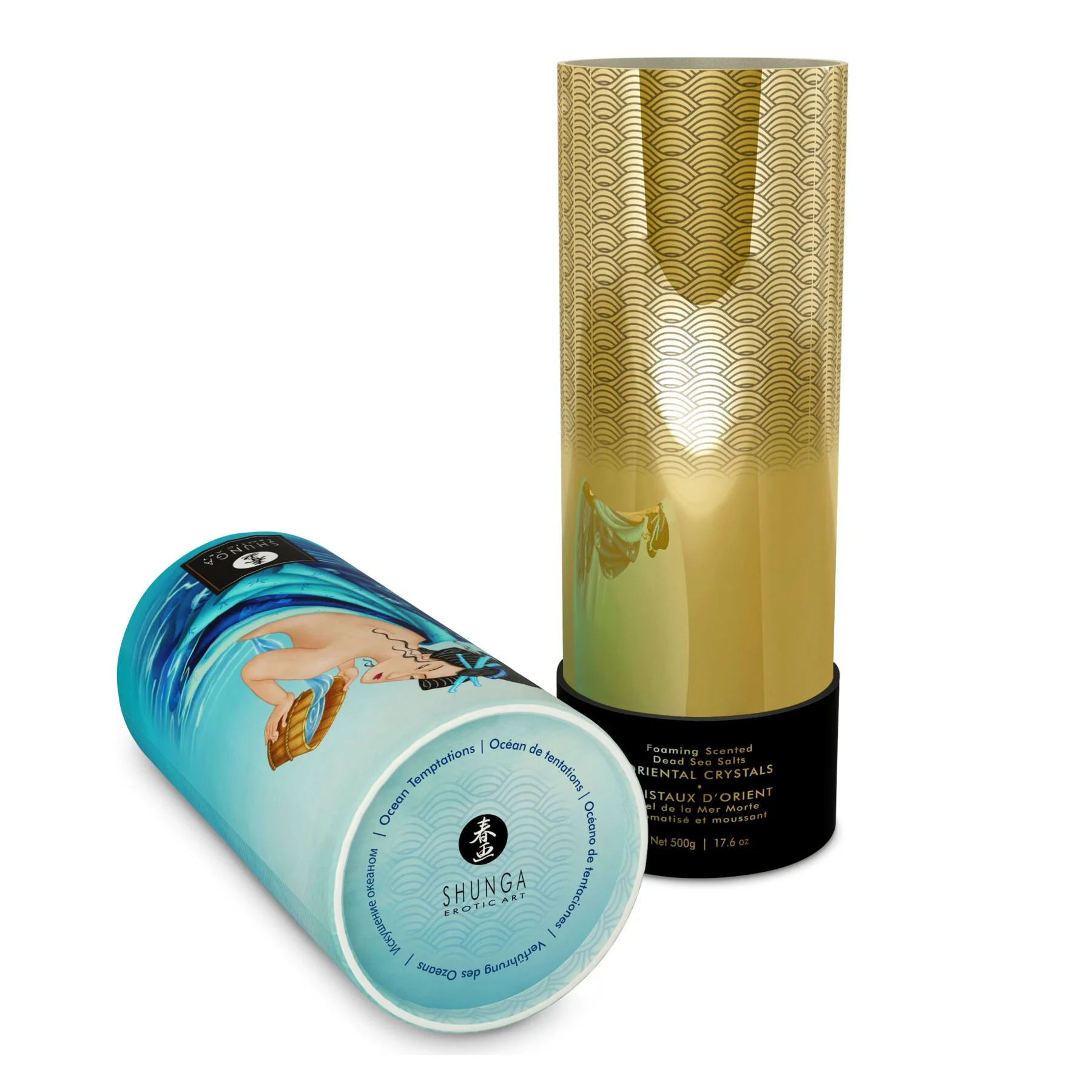 Пінлива сіль для ванни Shunga Dead Sea salt Oriental Crystals — Ocean Temptations 500gm 5 Пінлива сіль для ванни Shunga Dead Sea salt Oriental Crystals — Ocean Temptations 500gm - Зображення 3