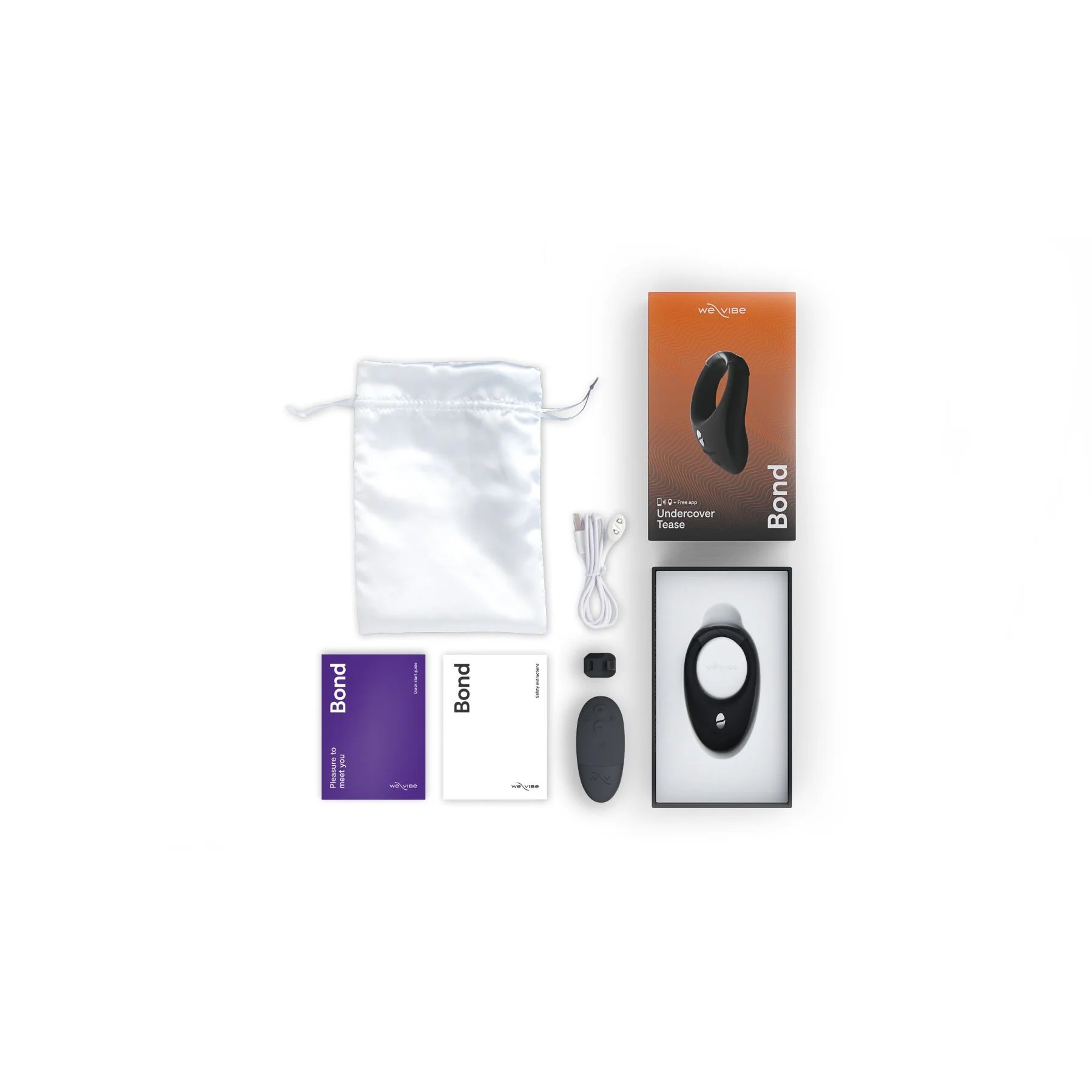 Ерекційне смарт-віброкільце під одяг We-Vibe Bond 10 Ерекційне смарт-віброкільце під одяг We-Vibe Bond - Зображення 8