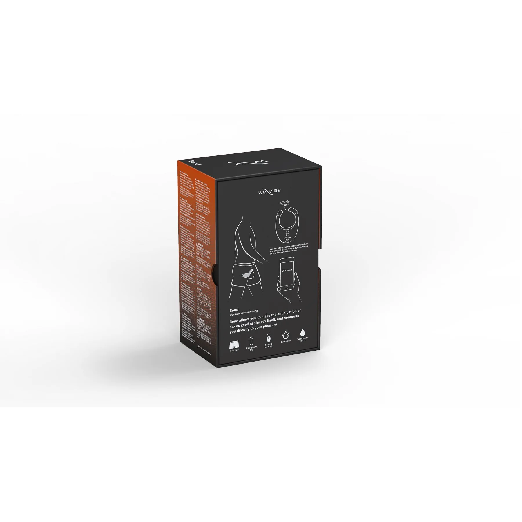 Ерекційне смарт-віброкільце під одяг We-Vibe Bond 14 Ерекційне смарт-віброкільце під одяг We-Vibe Bond - Зображення 12