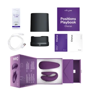 Смарт-вібратор для пар We-Vibe Chorus Purple 22 Смарт-вібратор для пар We-Vibe Chorus Purple - Зображення 8