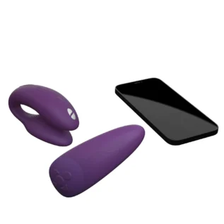 Смарт-вібратор для пар We-Vibe Chorus Purple 18 Смарт-вібратор для пар We-Vibe Chorus Purple - Зображення 4