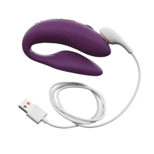 Смарт-вібратор для пар We-Vibe Chorus Purple 19 Смарт-вібратор для пар We-Vibe Chorus Purple - Зображення 5