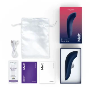 Вакуумний смарт-стимулятор для пар We-Vibe Melt Midnight 14 Зображення Вакуумний смарт-стимулятор для пар We-Vibe Melt Midnight
