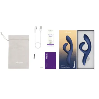 Смарт вібратор-кролик We-Vibe Nova Midnight Blue 19 Зображення Смарт вібратор-кролик We-Vibe Nova Midnight Blue