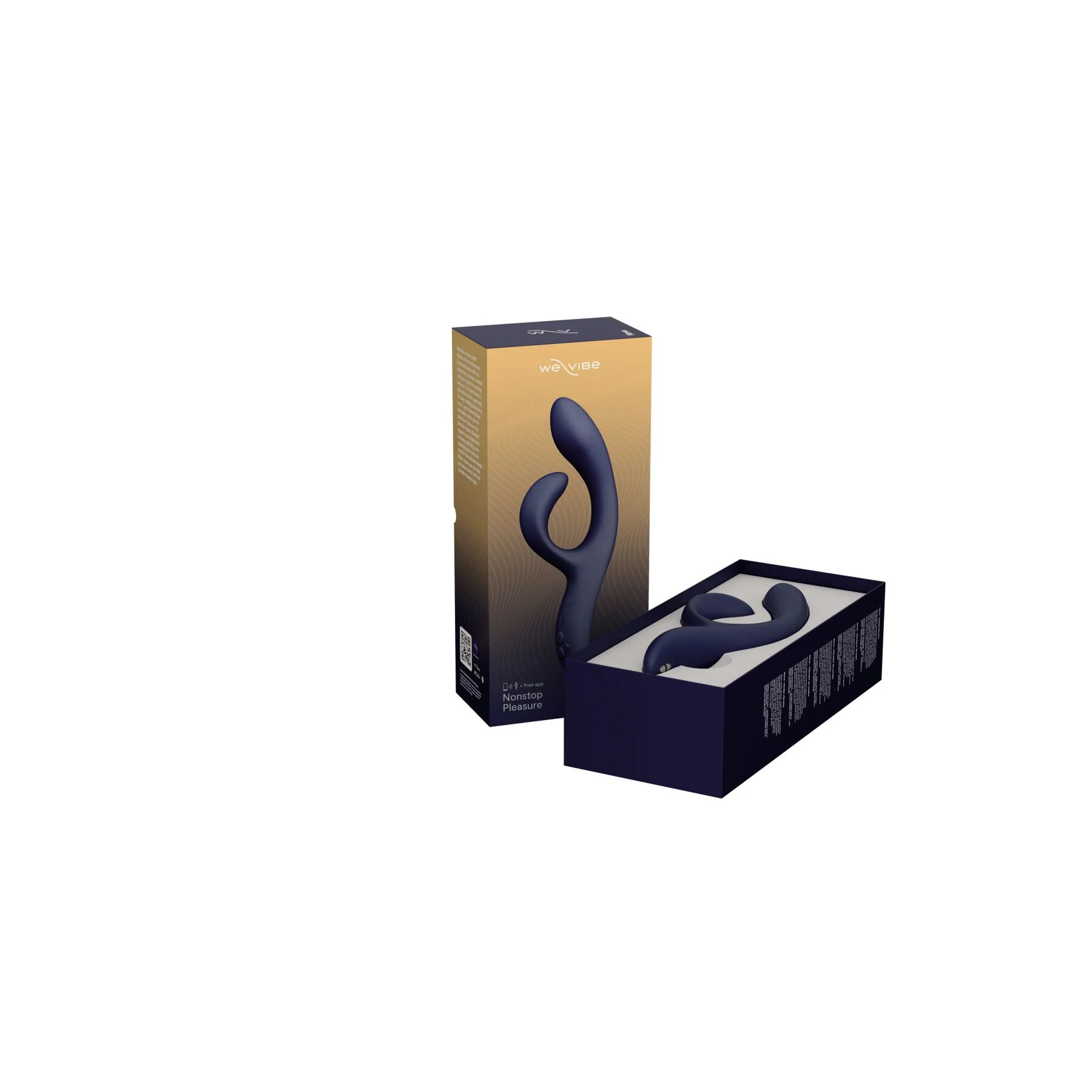Смарт вібратор-кролик We-Vibe Nova Midnight Blue 9 Смарт вібратор-кролик We-Vibe Nova Midnight Blue - Зображення 7