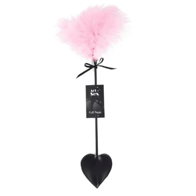 Alternative view of Лоскітка зі шльопалкою Піка Art of Sex – Puff Peak  рожева