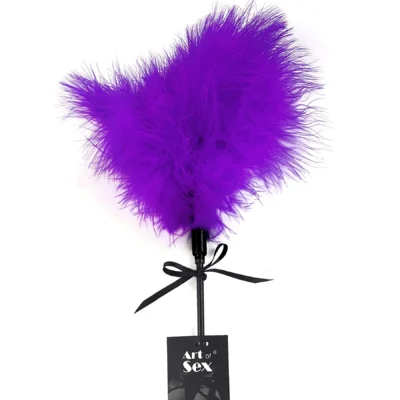 Лоскітка зі шльопалкою Піка Art of Sex – Puff Peak фіолетова 7 Зображення Лоскітка зі шльопалкою Піка Art of Sex – Puff Peak фіолетова